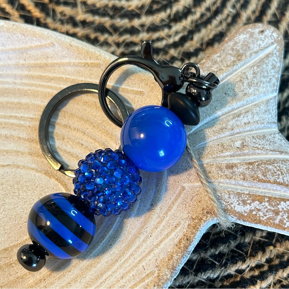 Thin Blue Line Keychain